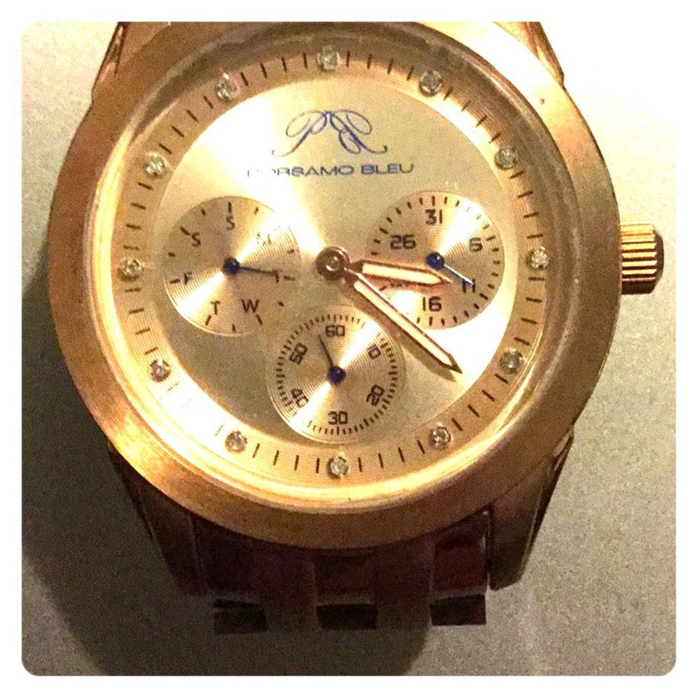 Porsamo Bleu Rose Gold with Diamonds